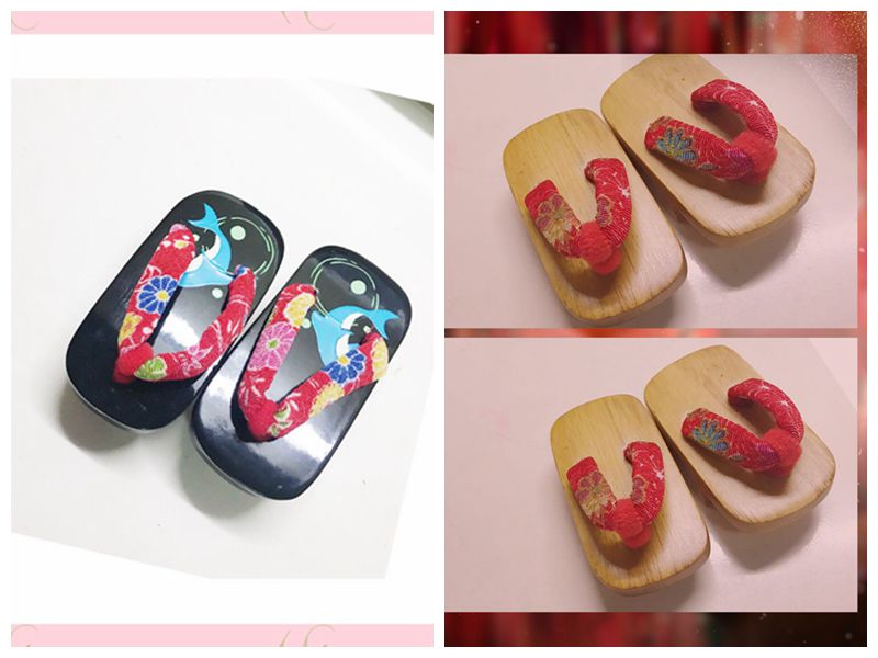 Japanese Lifestyle Shoes - شبشب لدمية جيتا اليابانية ، إكسسوارات