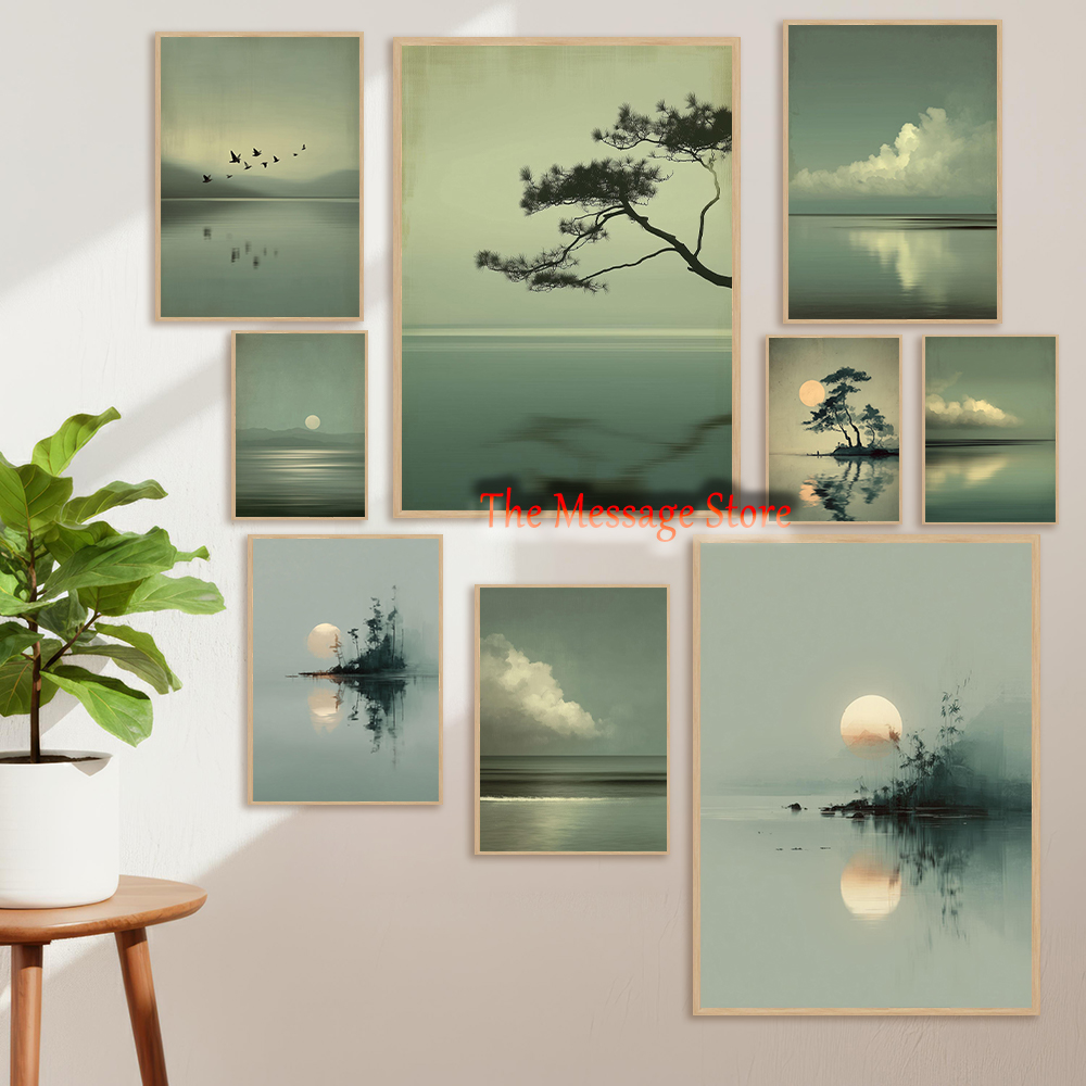 لوحة قماشية يابانية بتصميم منظ - مراجعة Japanese Minimalist Lifestyle وسعره