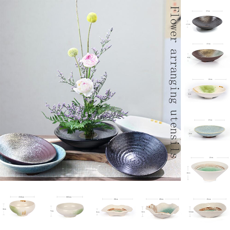 مزهرية مزهرية يابانية مزهرية م - مراجعة Ikebana Vase Kenzan وسعره
